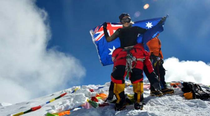 Wanita termuda pertama Australia penakluk Everest (Sumber:abc.net.au)