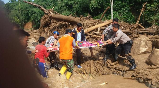 5 warga Kampung Sukamukti RT 02/01, Subang, tewas dalam bencana banjir bandang dan longsor (/Istimewa)