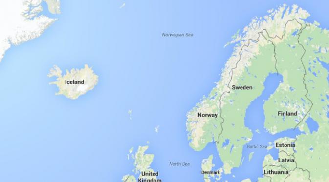 Swedia dan Denmark sama-sama anggota UE, sedangkan Norwegia bukan. Lalu, NATO beranggotakan Norwegia dan Denmark, tapi Swedia bukan. (Sumber Google Maps)