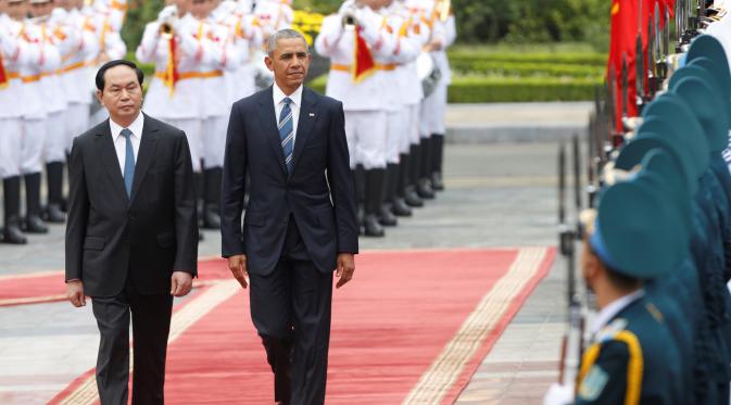 Kunjungan resmi Presiden AS Barack Obama ke Vietnam (Reuters)