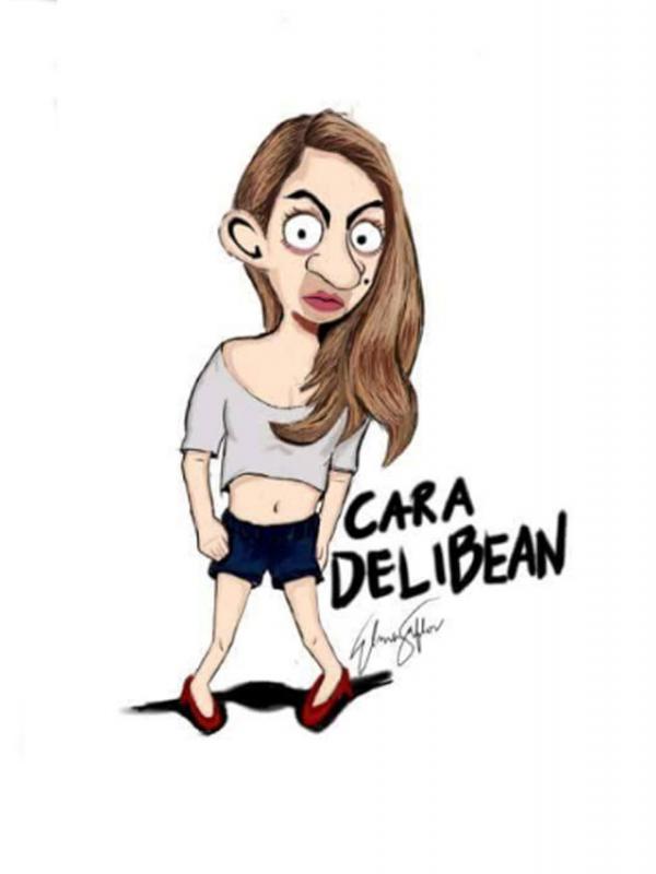 Cara Delibean. (via facebook.com/SandicoOfficial)