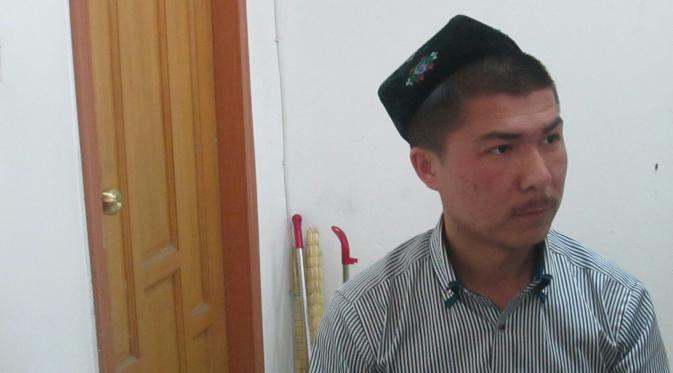 Yusupjan Rahman salah satu siswa di Islamic School of Xinjiang. (Liputan6.com/Arie Mega Prastiwi)