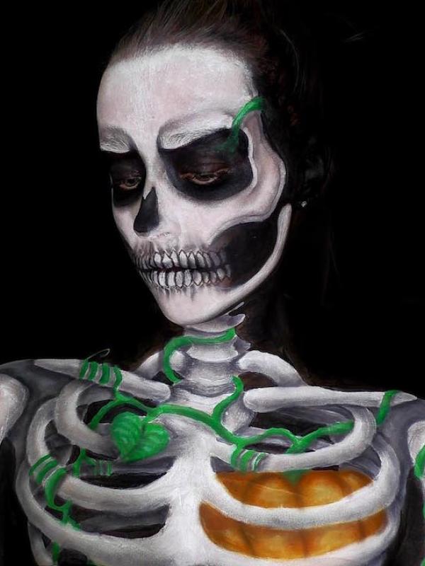 Hasil body painting Lara Wirth 5. Sumber : mymodernmet.com