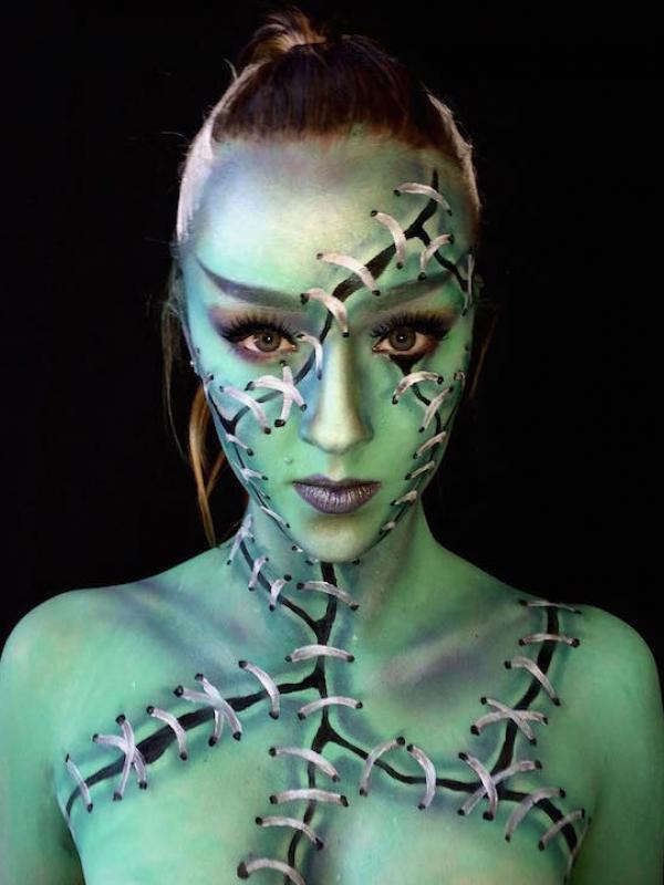 Hasil body painting Lara Wirth 9. Sumber : mymodernmet.com