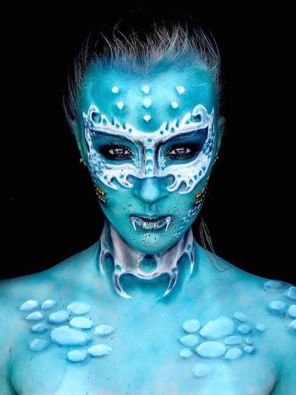 Hasil body painting Lara Wirth 11. Sumber : mymodernmet.com