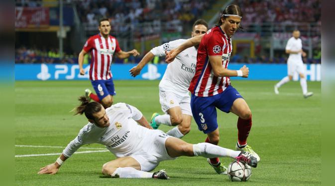 Real Madrid dan Atletico Madrid bertemu pada dua dari tiga final terakhir Liga Champions. (Reuters/ Stefano Rellandini)