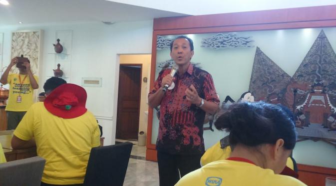 Pak Tony, salah satu leader dari PT Wijaya Karya sedang berbagi tentang leadership yang filosopis abis