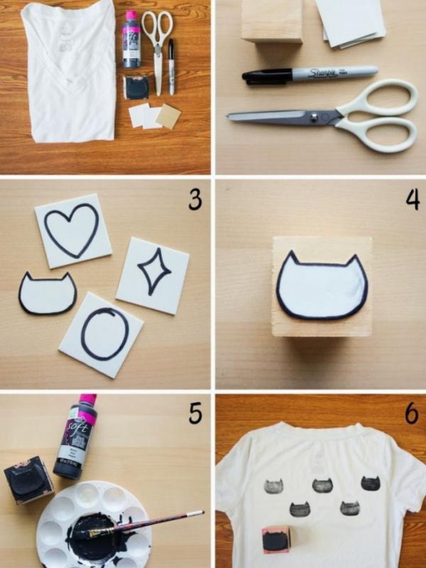 Ide kreatif yang jadikan pakaian lamamu lebih menarik. (via: brightside.me)