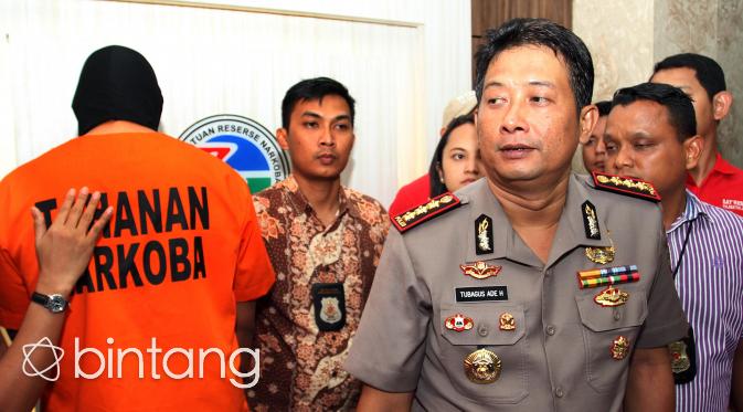 Restu Sinaga ditangkap polisi karena kasus narkoba. (Deki Prayoga/Bintang.com)