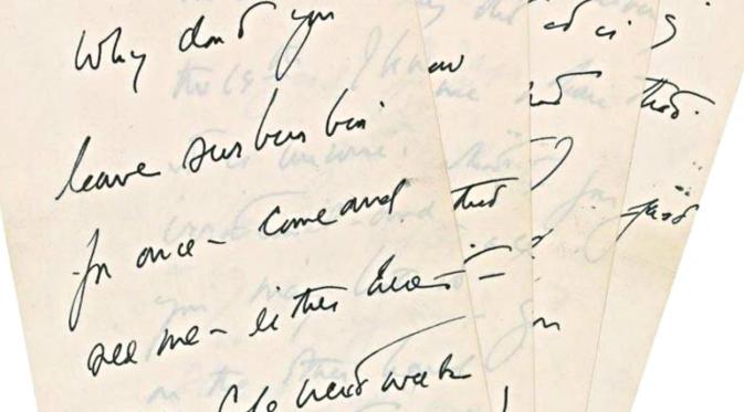 Surat John F. Kennedy kepada kekasih gelapnya dilelang. (sumber: Boston)