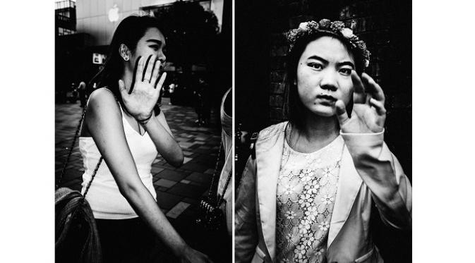 Fotografer asal Beijing, Jiwei Han buat proyek foto dengan pendekatan agresif (sumber. Lostateminor.com)