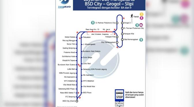 Transjakarta resmi mengoperasikan 2 rute baru yang menjajal Ciputat dan BSD