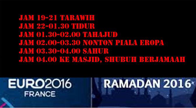 Jadwal ibadah Ramadhan 2016 dan nonton bola yang bisa kamu ikutin | Dok. Bintang.com/Ardini Maharani