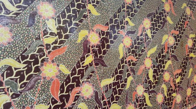 Batik motif kembang srengenge sore (Edhie Prayitno Ige/Liputan6.com)