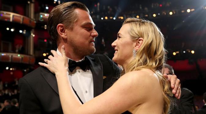Leonardo DiCaprio dan Kate Winslet (MTV)