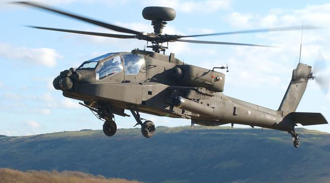 AS menerjunkan helikopter serbu Apache dalam perang merebut kembali Kota Mosul di Irak dari cengkeraman teroris ISIS.