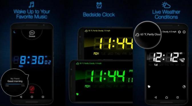 Aplikasi My Alarm Clock yang dipastikan dapat membangunkan penggunanya (sumber: googleplaystore)