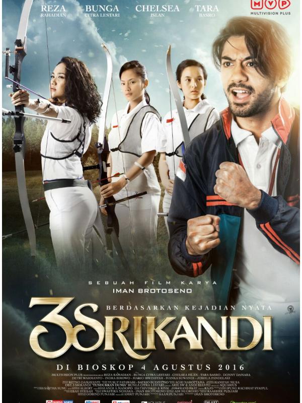 Poster film 3 Srikandi (MVP Pictures)