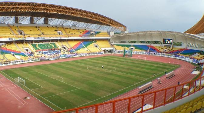 Stadion Wibawa Mukti, Cikarang, Kabupaten Bekasi, Jawa Barat. (bekasikab.go.id)