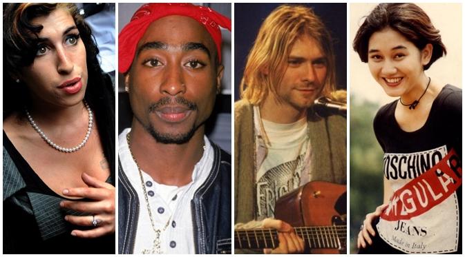Amy Winehouse, Tupac, Kurt Cobain dan Nike Ardilla (Bintang Pictures)