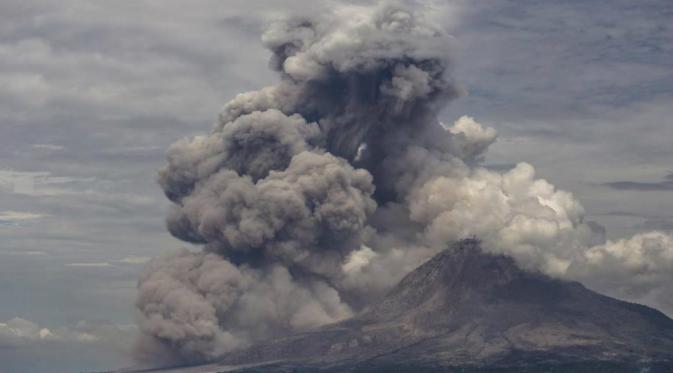 Peristiwa meletusnya gunung berapi termasuk jenis kiamat
