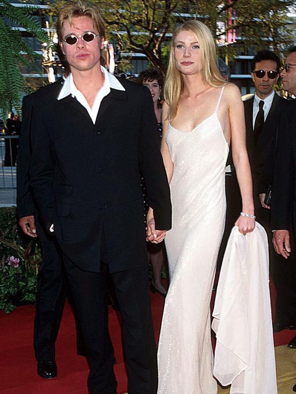 Brad Pitt dan Gwyneth Paltrow (via. marieclair.com)