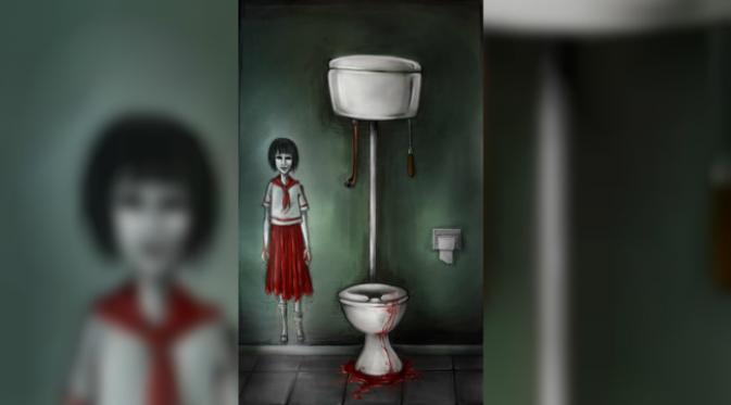  Hanako. Sejumlah mitologi di berbagai bagian dunia memiliki kisah-kisah tentang roh, setan, ataupun dewa penunggu toilet. Cepat keluar dari toilet. (Sumber ancient-origins.net)