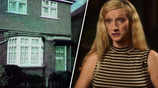 Janet Hodgson mengaku mengalami hal-hal aneh di rumahnya di Einfield (Express)