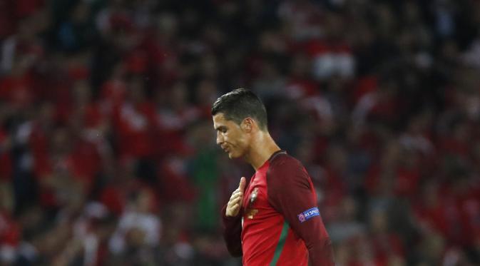 4 kesialan Cristiano Ronaldo saat berseragam timnas Portugal. (AFP)