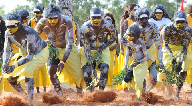'Garma Festival', upacara adat suku asli Australia yang paling signifikan. (Sumber: The Australian)