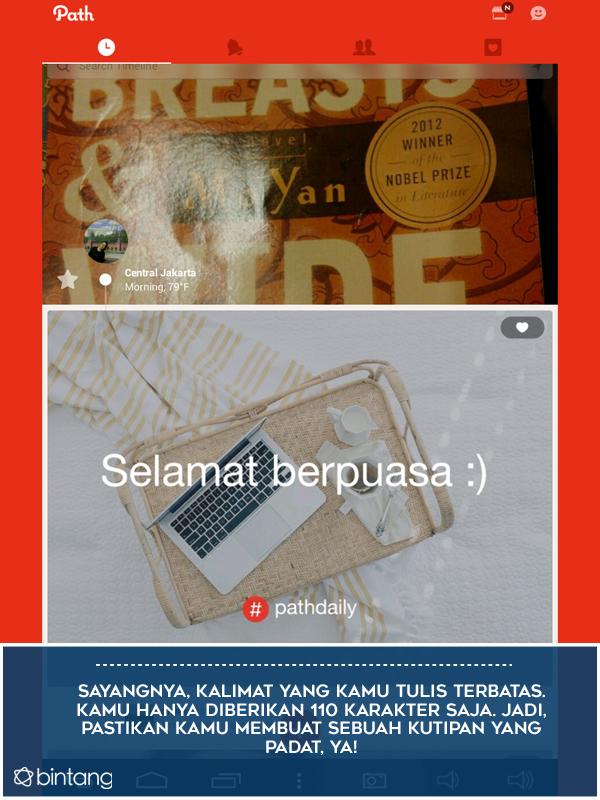 Agar Tak Dibilang 'Gaptek.' Ketahui 5 Fakta tentang Path Daily (Design by Muhammad Iqbal Nurfajri)