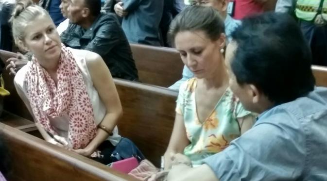 Ayah Wayan Mirna Salihin menghadiri sidang Jessica Wongso di Pengadilan Negeri Jakarta Pusat, Selasa (21/6/2016). (Liputan6.com/ Audrey Santoso)