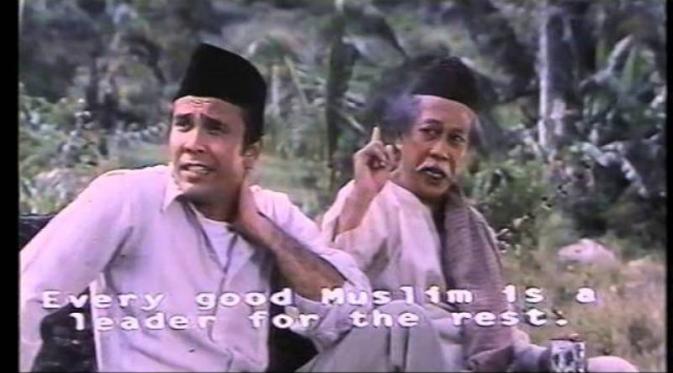 El Manik di film Titian Serambut Dibelah Tujuh. foto: youtube