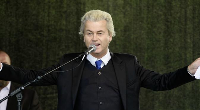 politikus sayap kanan sekaligus pemimpin Partai untuk kebebasan Belanda (Dutch Party for Freedom), Geert Wilders. (sUMBER: Morroco News)