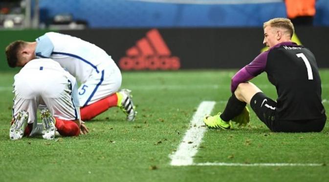 5 penyebab kegagalan Inggris di Piala Eropa 2016. (AFP)