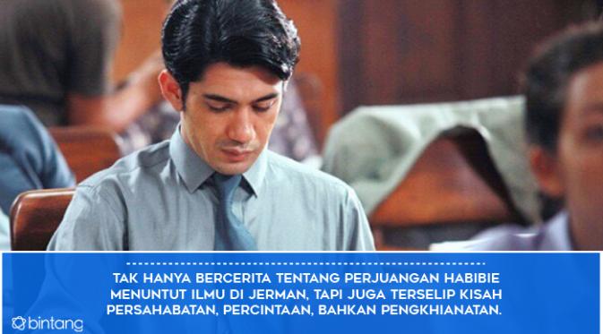 Film Rudy Habibie. (Foto: Instagram (@rudyhabibie_), Desain: Muhammad Iqbal Nurfajri/Bintang.com)