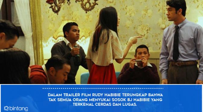 Film Rudy Habibie. (Foto: Instagram (@rudyhabibie_), Desain: Muhammad Iqbal Nurfajri/Bintang.com)