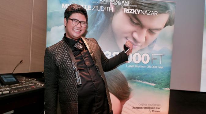 Ricky Cuaca ikut membintangi ILY From 38.000 FT (Adrian Putra/bintang.com)