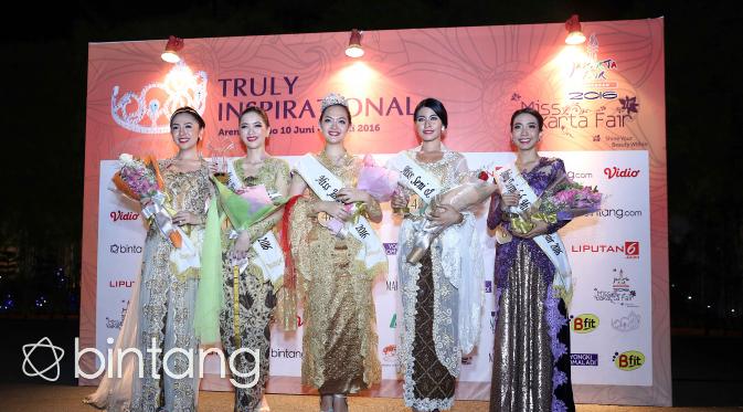 Juara Miss Jakarta Fair 2016 (Nurwahyunan/Bintang.com)