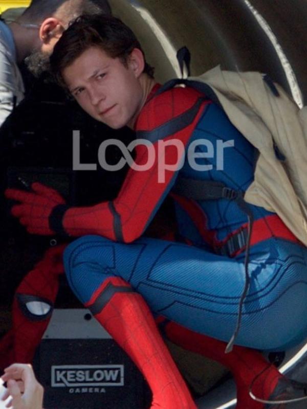 Tom Holland sebagai Spiderman. foto: looper