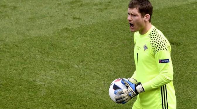 Kiper Irlandia Utara, Michael McGovern. (Talk Sport)