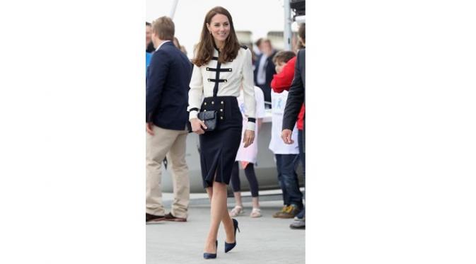 Kate Middleton menghadiri acara  Land Rover BAR di Portsmouth, Inggris, pada 20 Mei  2016. (sumber. Time.com)