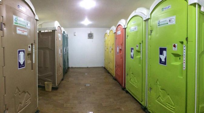 Toilet di Bandara Adisutjipto, Sleman, Daerah Istimewa Yogyakarta (DIY).
