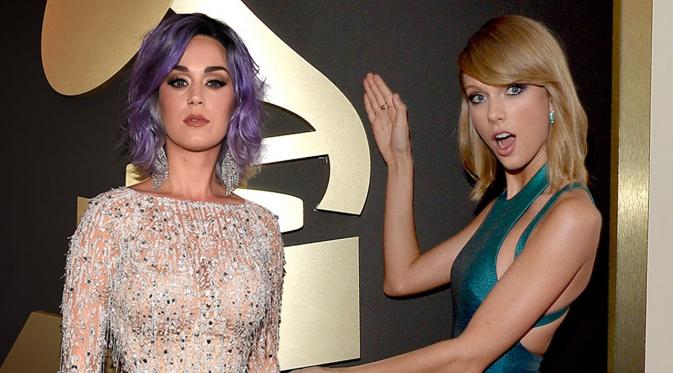 Katy Perry mau saja berkolaborasi dengan Taylor Swift, asal Taylor minta maaf.