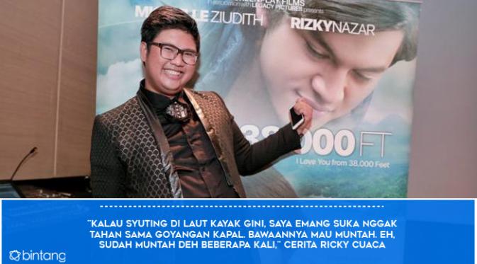 Ricky Cuaca (Foto: Adrian Putra, Desain: Muhammad Iqbal Nurfajri/Bintang.com)