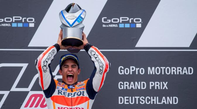 Juara dunia MotoGP 2016, Marc Marquez. (AFP/Robert Michael)