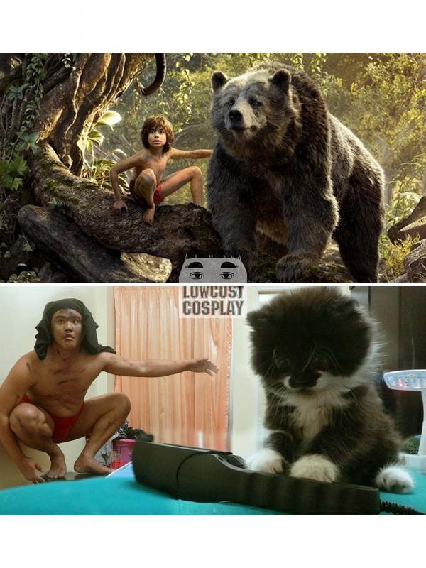 Mowgli. (Via: boredpanda.com)