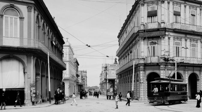 Avenida Zulueta, Havana, 1900. (Library of Congress)