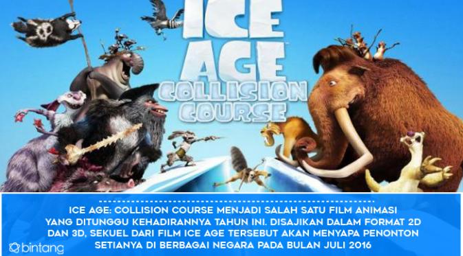 Ice Age: Collision Course (Foto: Youtube, Desain: Muhammad Iqbal Nurfajri/Bintang.com)
