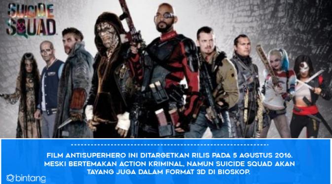 Suicide Squad (Foto: via omingsoon.net, Desain: Muhammad Iqbal Nurfajri/Bintang.com)